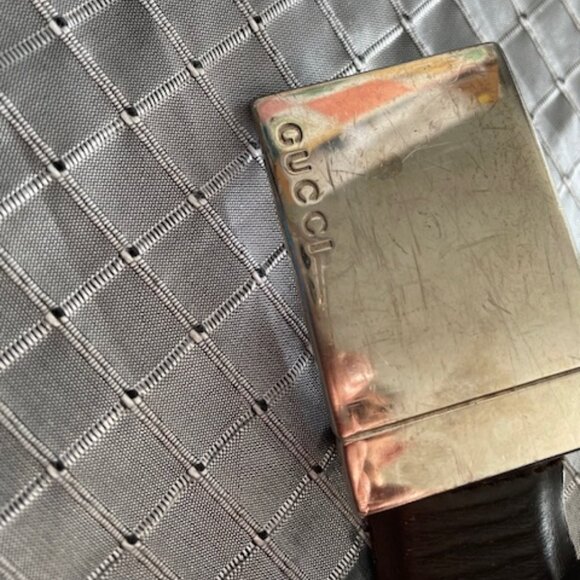 Gucci brown belt size 34 - Picture 6 of 7